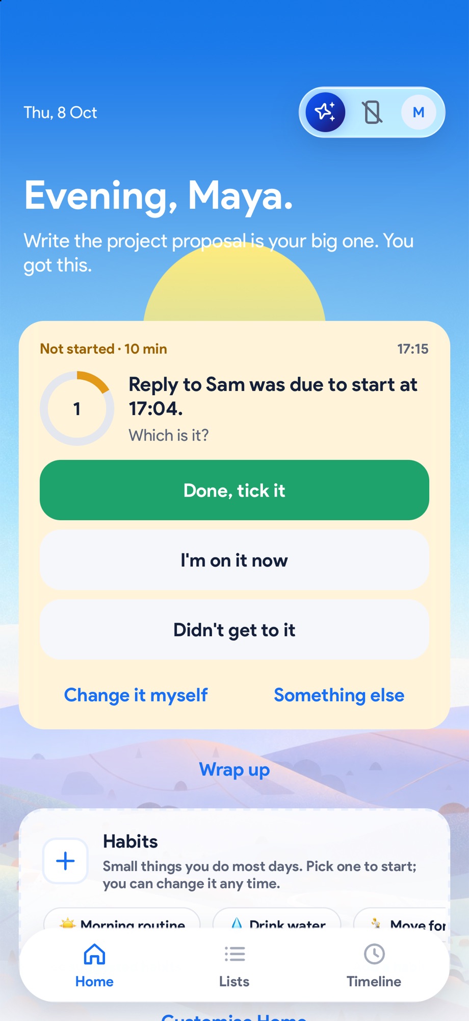Be honest with your homepage
