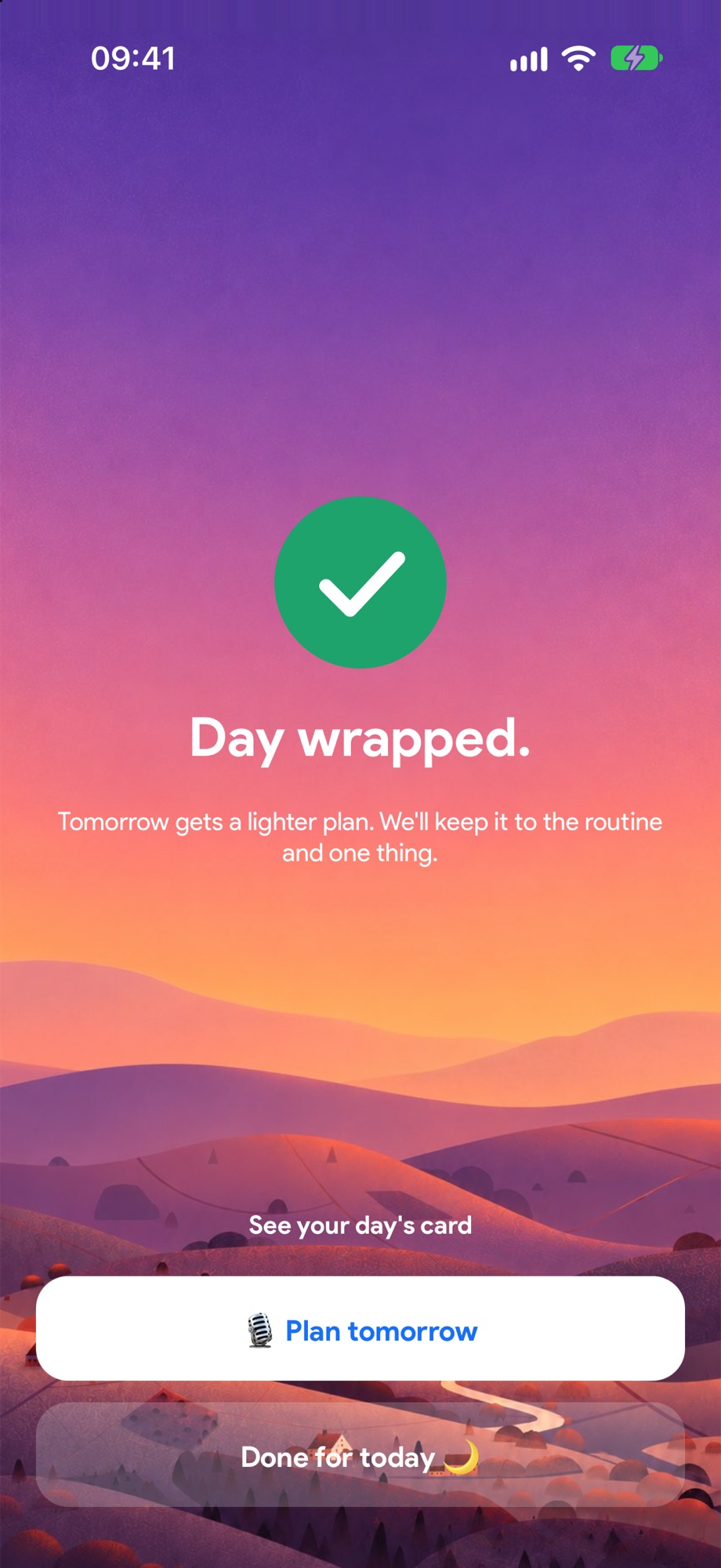 Wrap up as Rough